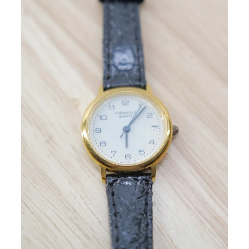 Vintage Caravelle by Bulova Men’s Watch Movement Japan MOVT 48G12